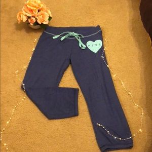 🌸PINK: BLUE SWEATPANTS